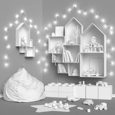 Toys and furniture set 24 — Ver 3