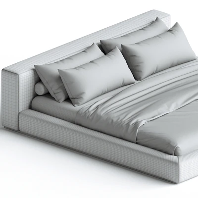 Groundpiece bed by Flexform — Вид 3