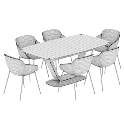 Alicante table Vienna chair Boconcept — Вид 3
