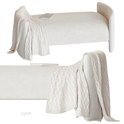 Lyon Bench Crate&Barrel — Ver 1