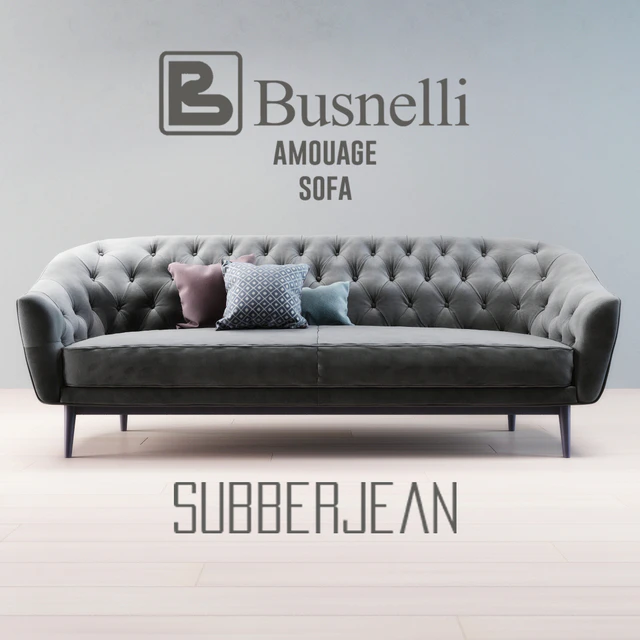 Busnelli Amouage Sofa Subberjean — Descargar