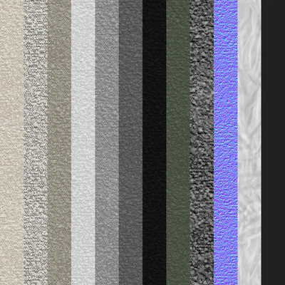 Boucle Fabric 01 Materials — Ver 7