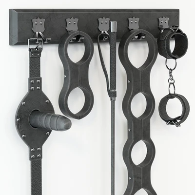 Set with handcuffs and more Bdsm #1 — Ver 6