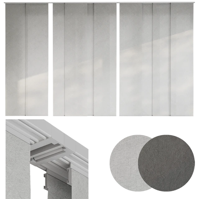 Panel Japanese curtains — Descargar