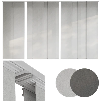 Panel Japanese curtains — Ver 1