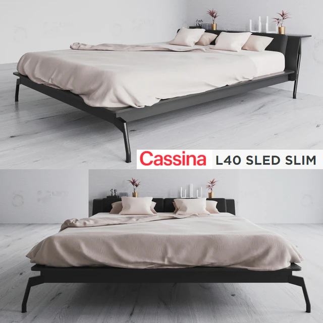 Cassina L40 bed — Descargar