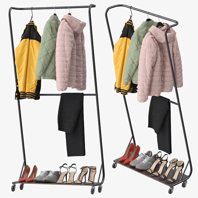Billie Clothing Rack — Descargar