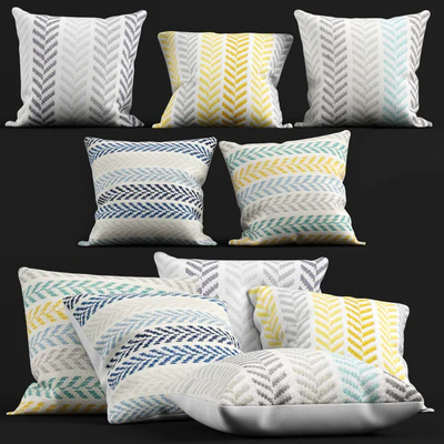 Pillow set 31 | Galilea Chevron | Throw pillow — Ver 3