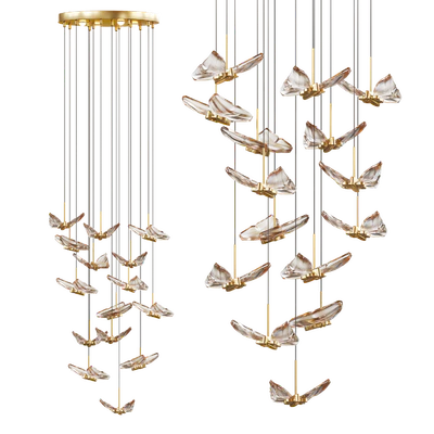 Chandelier Fly Butterfly — Ver 3