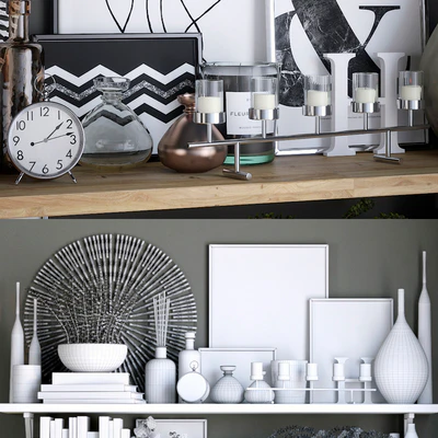 Black and white decor set 6 — Вид 3