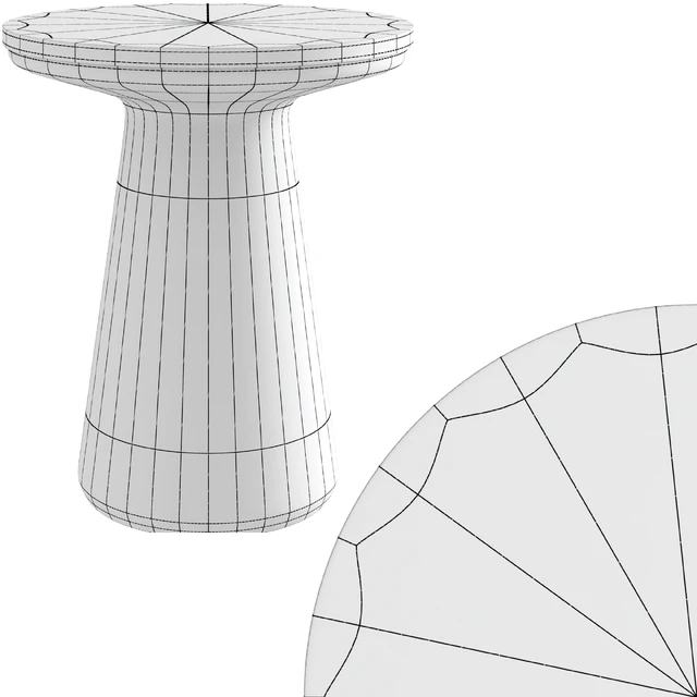 Coffee table Corner design Mush — Скачать