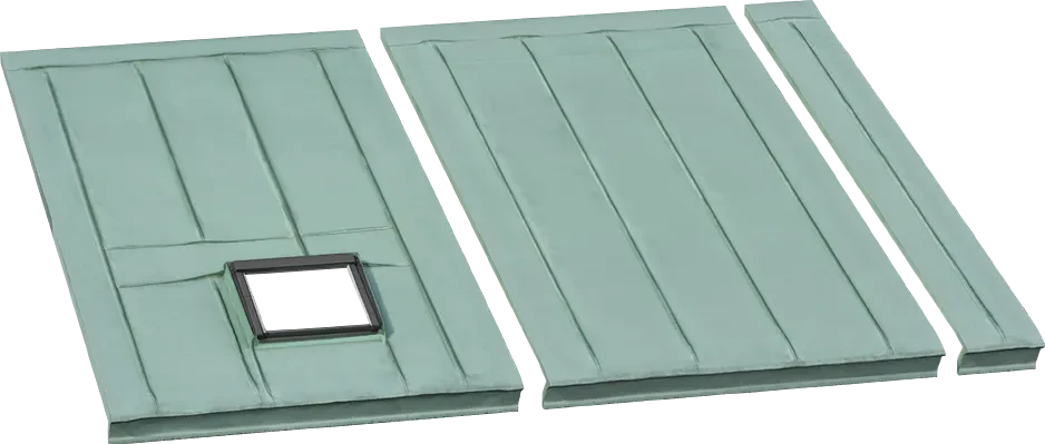 modular building roof 2nd section kit 002 — Descargar