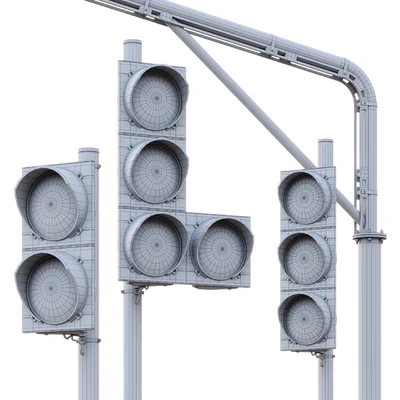AVE Traffic Lights Set (Animated) — Ver 5