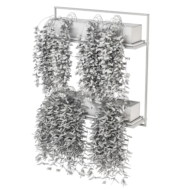 indoor hanging plants in metal box set 142 — Скачать