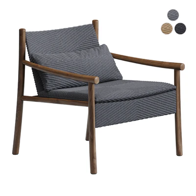 Armchair Arper Kata Japandi Style — Ver 1