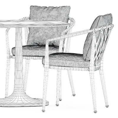 Erica outdoor chair and Fiore Outdoor table by bebitalia — Вид 5