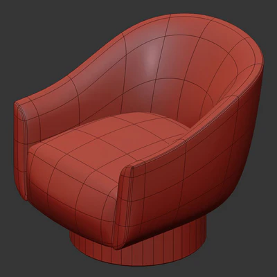 Kelly Wearstler Sonara Swivel chair — Вид 4