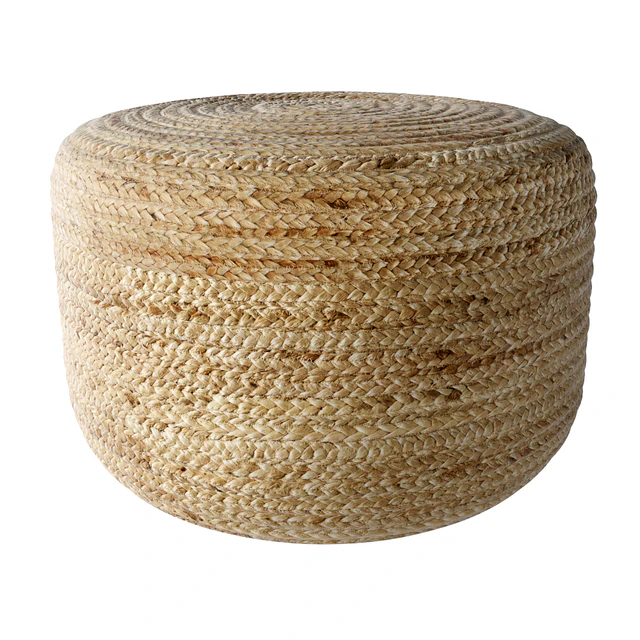 Braided Jute pouf — Скачать