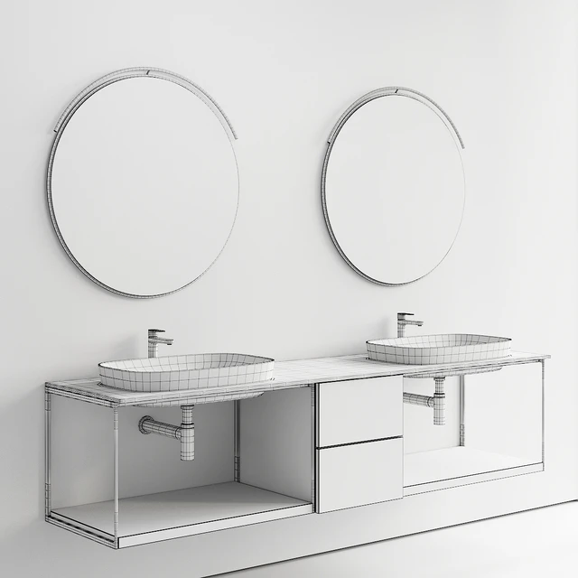 Fiora Sen Vanity Unit Set 3 — Скачать