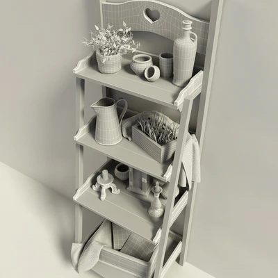 shelving in the style of "Provence" # 2 — Ver 3
