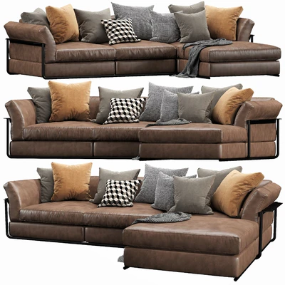 Flexform Zeno Chaise Lounge — Ver 5