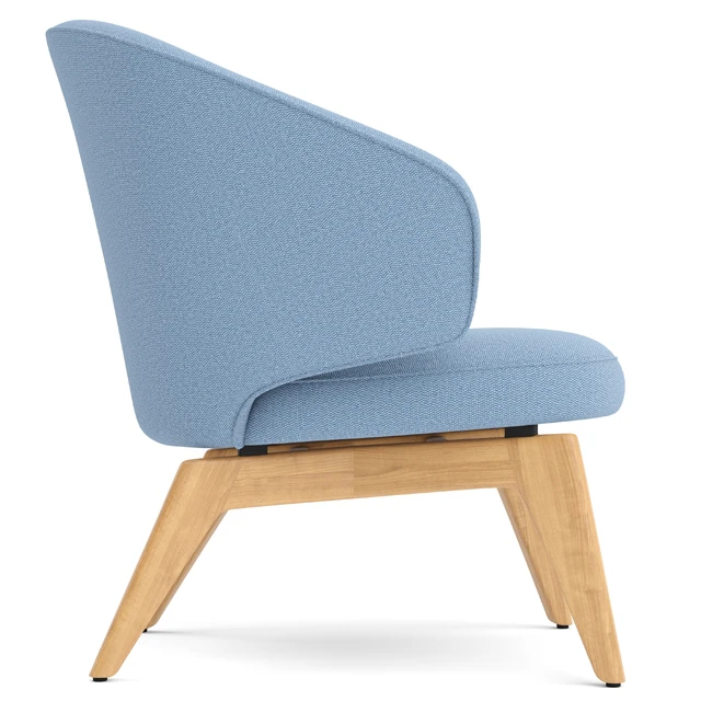 Fritz Hansen Let wood lounge chair — Descargar