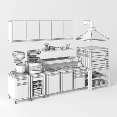 Equipment for pizzeria — Ver 3