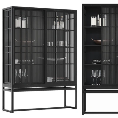 Crate & Barrel Highland cabinet — Вид 1