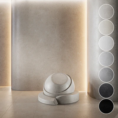 decorative plaster | Concrete set (seamless) | 05 — Ver 1