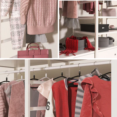 Open wardrobe IKEA elvarli c clothing — Ver 3
