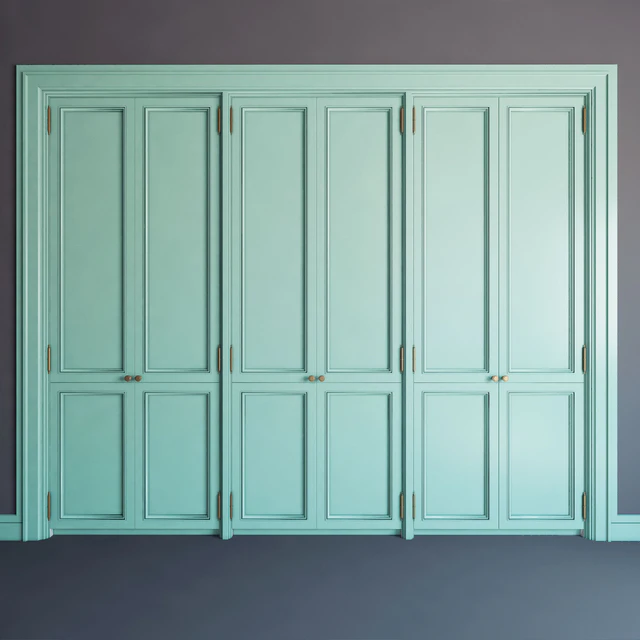 Встроенный шкаф 09\fitted wardrobe 09 — Скачать