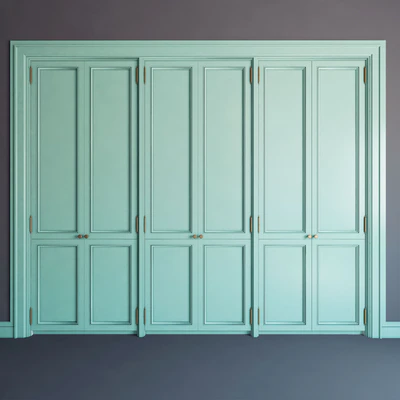 Встроенный шкаф 09\fitted wardrobe 09 — Вид 3