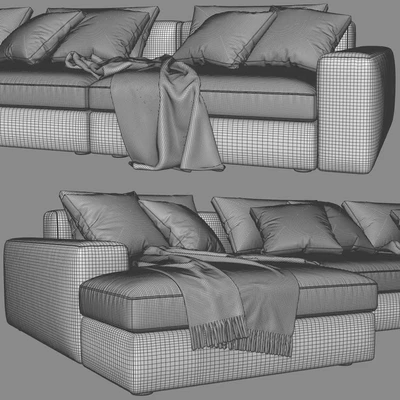 Poliform Dune Chaise Longue Sofa 2 — Вид 5