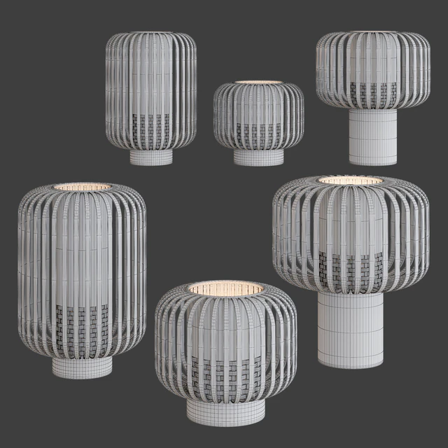 Forestier Bamboo Table Lamp — Скачать