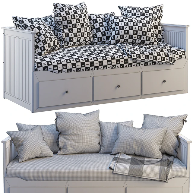 Ikea Hemnes bed 2 — Скачать