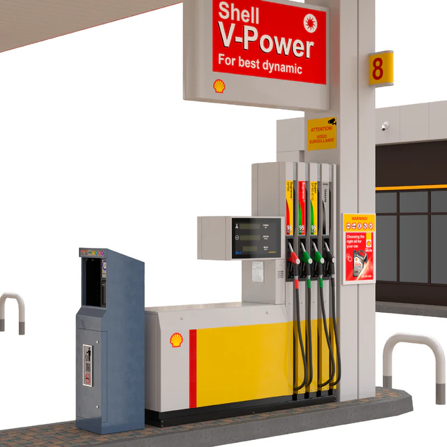 Автозаправочная станция Shell — Скачать