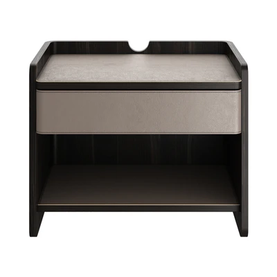 Italian modern minimalist style bedside table — Ver 7