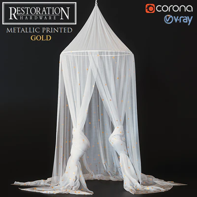 RH METALLIC PRINTED GOLD — Вид 1