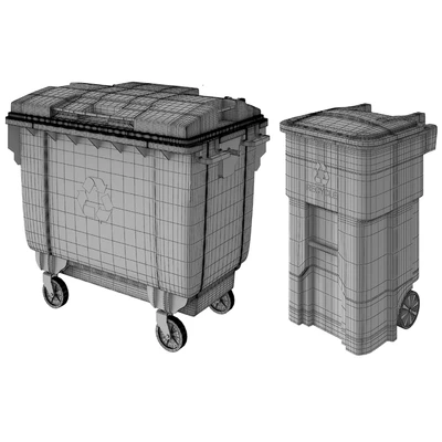 Trash Can and Dumpster — Вид 3