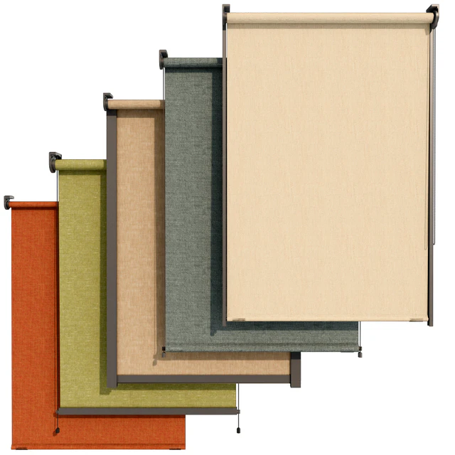 Рулонные шторы жалюзи / Roller blinds set — Скачать