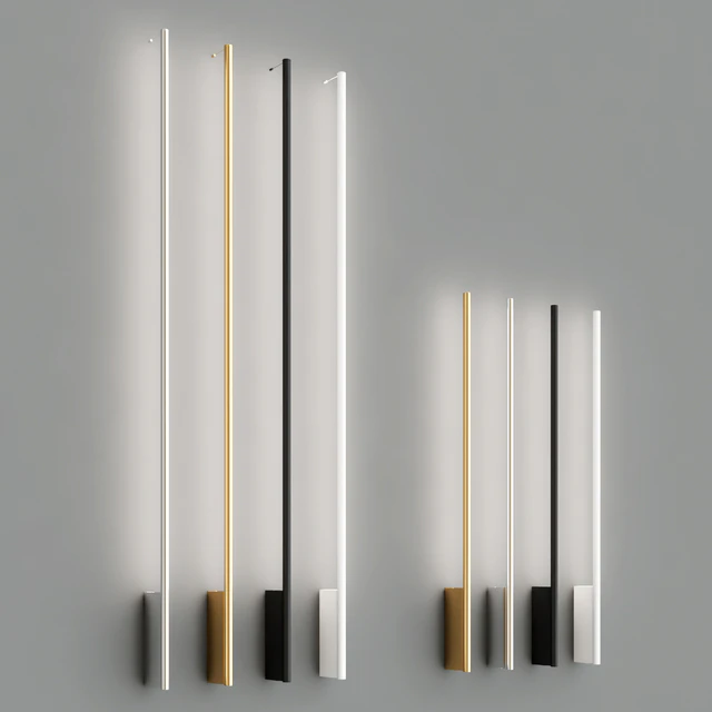 Hilow Line Wall Lamp by Panzeri — Скачать