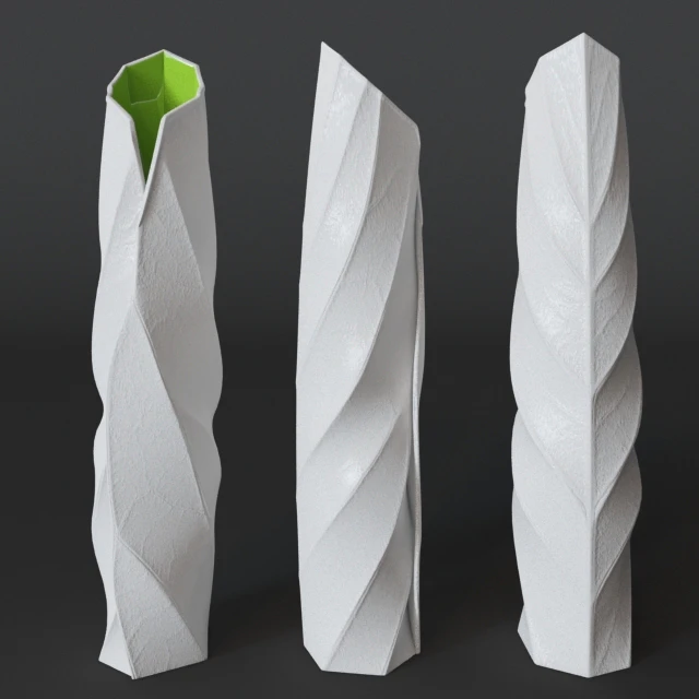Vase in the form of a sheet — Descargar