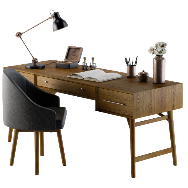 Office Neoclassic Desk for Home — Descargar