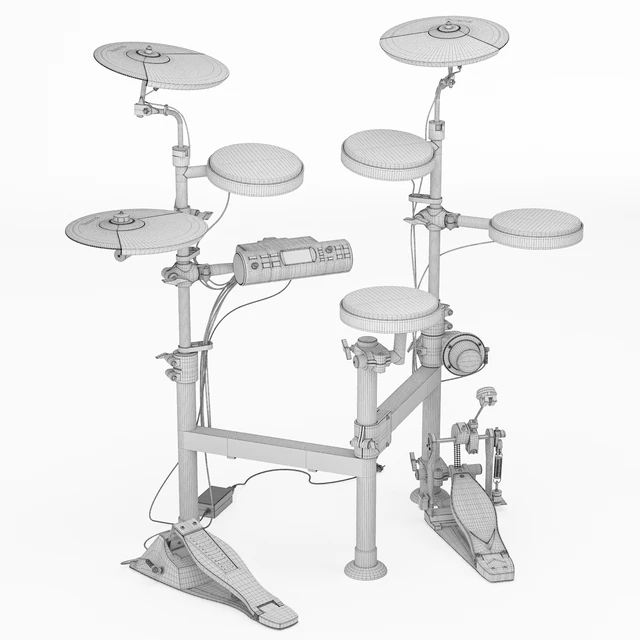 Электронная барабанная установка ROLAND TD-4 — Скачать