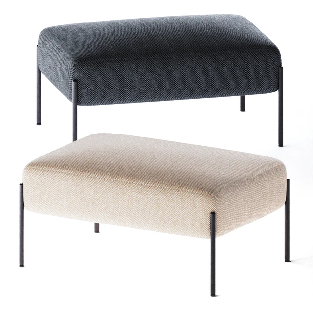 Footstool Paipaï by Ligne Roset / Оттоманка — Скачать