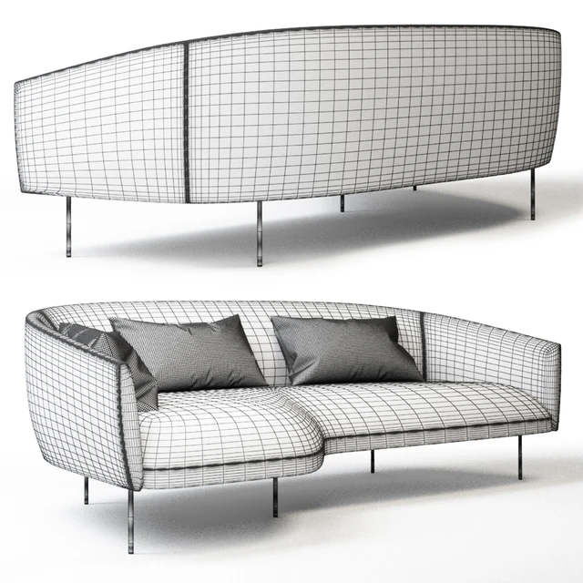 Sofa Roma | Tacchini — Descargar