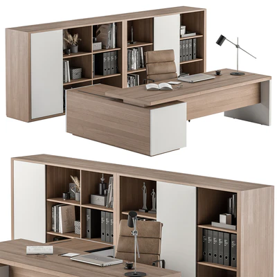 Manager Desk - Office Furniture 387 — Вид 1