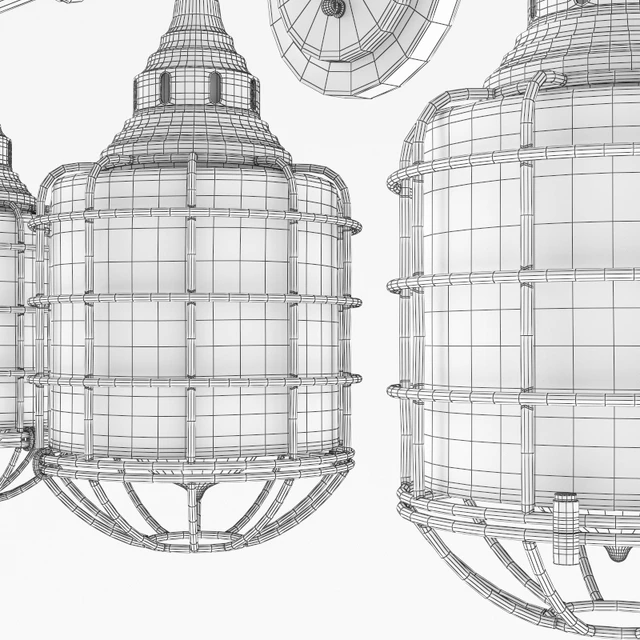 RUSTIC LOFT CAGE BATH LIGHT WL — Descargar