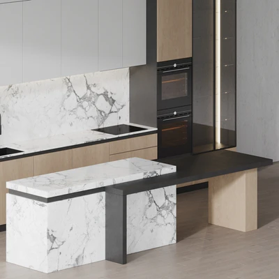 Кухня в современном стиле 005 | kitchen modern — Вид 7