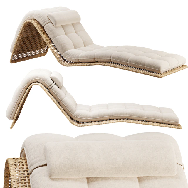 Шезлонг садовый Guita, La Redoute — Скачать